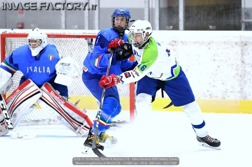 2018-11-10 Hockey Torneo 4 Nazioni U16 - Italia-Slovenia 6885 Matteo Danesi
